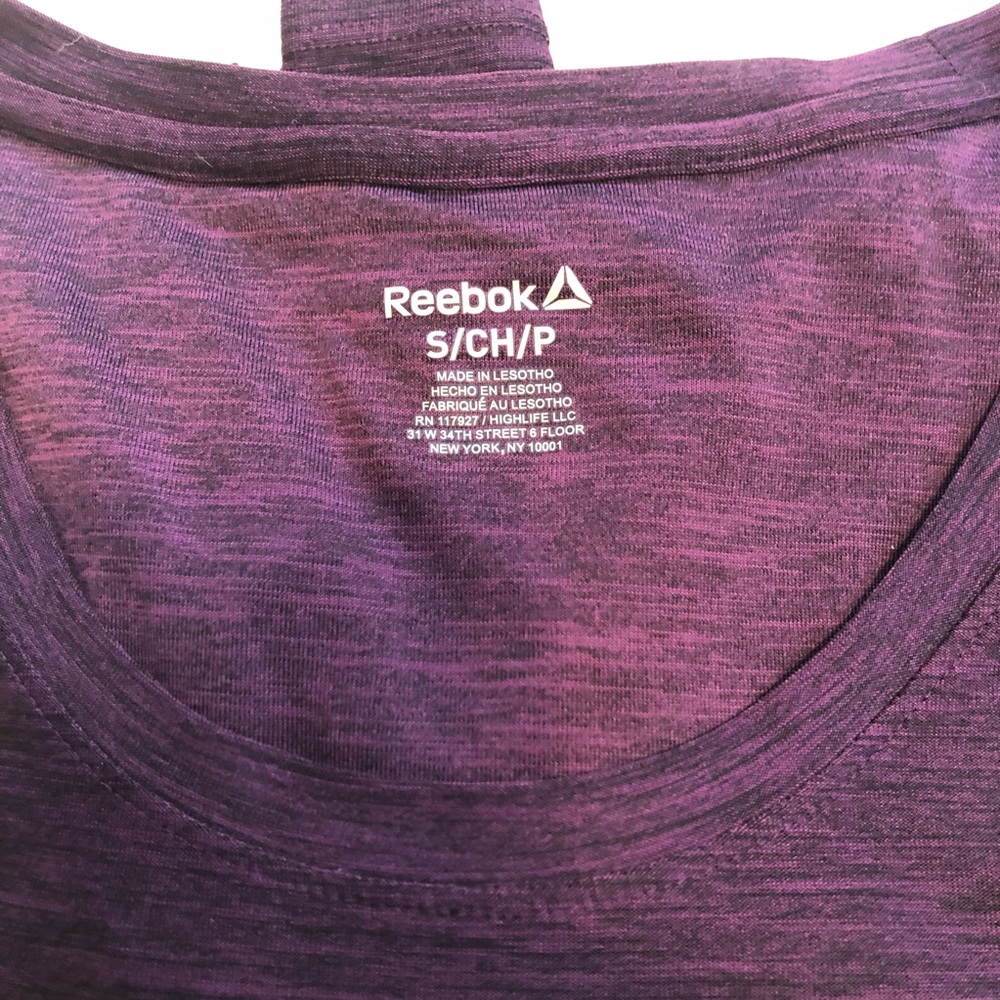 Purple Reebok long sleeve - Picture 2 of 4